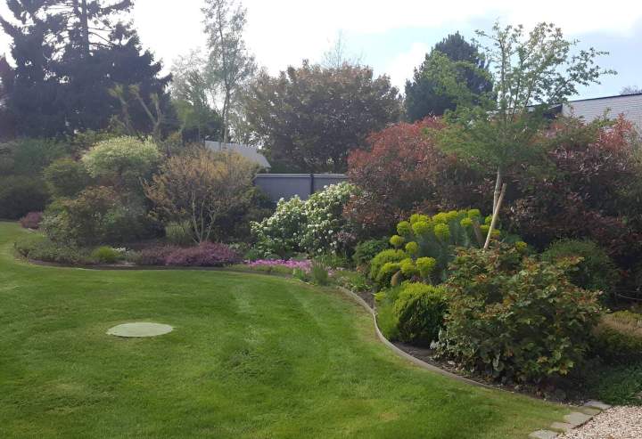 Aménagement d'espace vert à Valmont